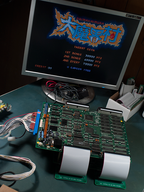 Capcom CPS1 A Board Diagnostics / Repair Tool ⋮ ARCANIAC