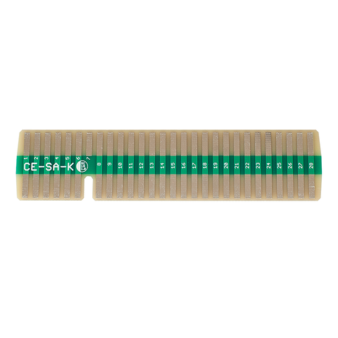 56 Positions JAMMA 3.96mm (0.156") Pass-through Fingerboard Keyed
