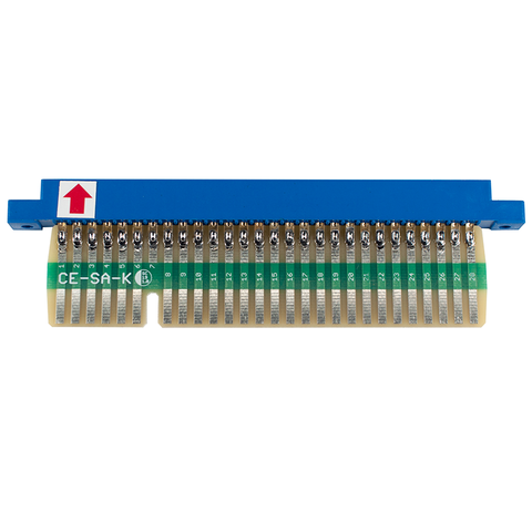 56 Pins 3.96mm 0.156" Pass-Through Fingerboard JAMMA Adapter