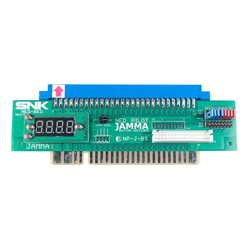 SNK Neo Geo 1 Slot JAMMA Button Switcher - NEO PILOT ⋮ ARCANIAC