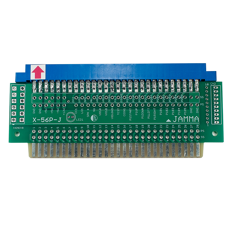 JAMMA to 56 Positions X Universal Adapter with Edge Connector ⋮ ARCANIAC