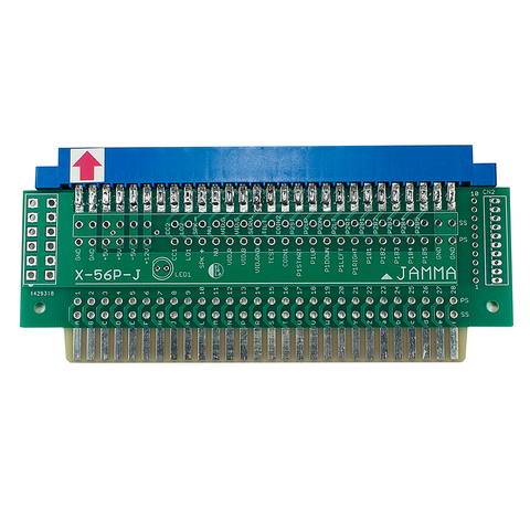 JAMMA to 56 Positions X Universal Adapter with Edge Connector